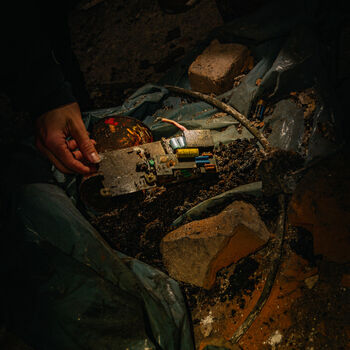 Brewery with underground factory