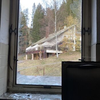 Opuštěné rekreační středisko Opuštěné rekreační středisko