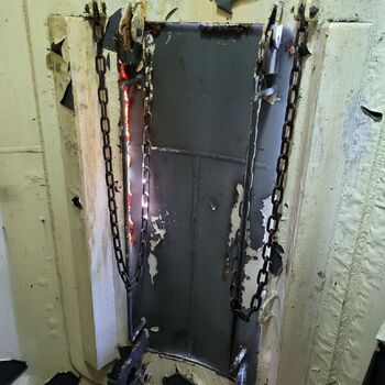 Větrná elektrárna.