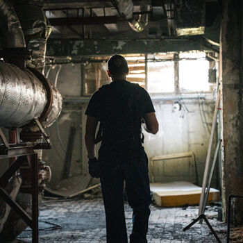 Verlassenes Lungensanatorium