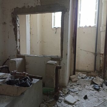 místnost Toaleta loď koupelna Vana dům interiér