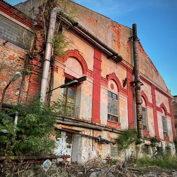 Remains of a villa + paper mill Remains of a villa + paper mill