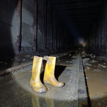 In the deep bowels of 🖤⛏️🚊🌿 In the deep bowels of 🖤⛏️🚊🌿