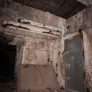 Monumental dark landmark of the city 2023