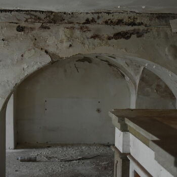 architecture vault old roof