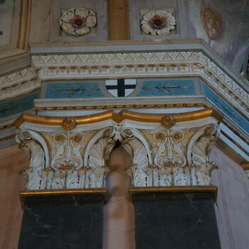 Architektura budova Štuk struktura oltář kostel