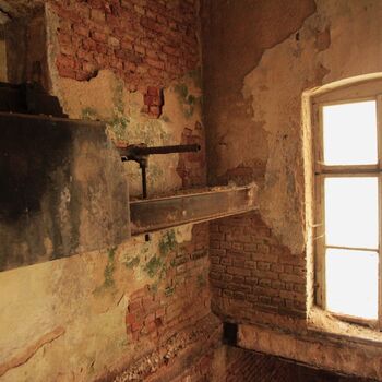 Die Spinnerei, die den Umbau nicht bestanden hat