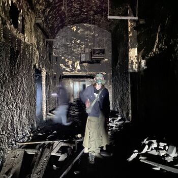 Bývala mrazarna a podzemí