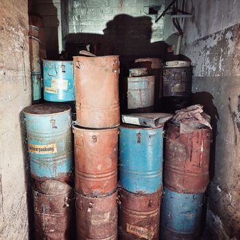 Factory across the border