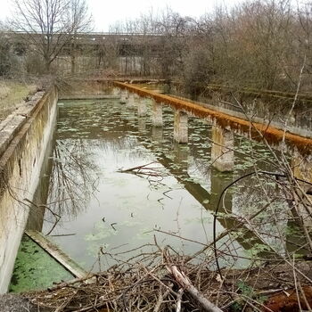 krajina voda stopa řeka