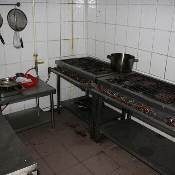 Kdo tady vařil? Opuštěná restaurace