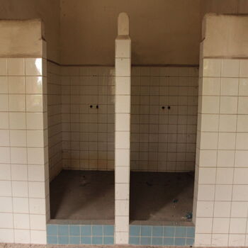 Monumental dark landmark of the city 2023