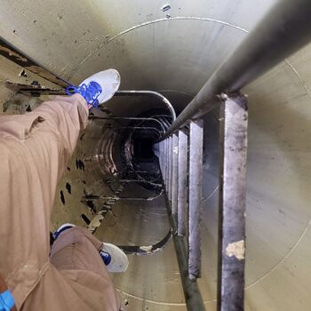 Větrná elektrárna.