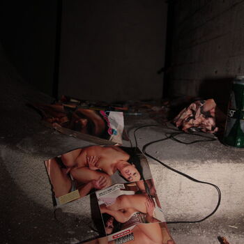 Monumental dark landmark of the city 2023