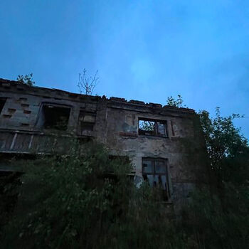 Verlassenes Haus in Ostrava