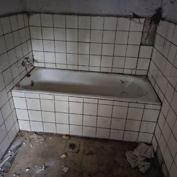 A house by the road.