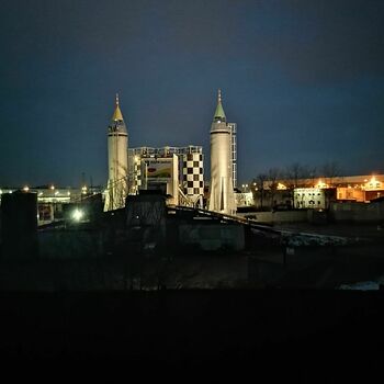 city tower building architecture sky river skyline urban night city tower building architecture sky river skyline urban night