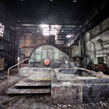 Ironworks with a mole Ironworks with a mole