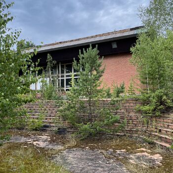 Abandoned school in Nature
