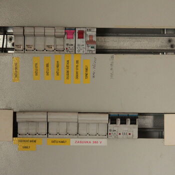 The "throat" of the cement works