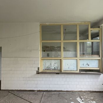 Abandoned railway station