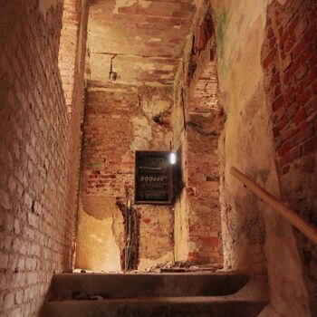 Die Spinnerei, die den Umbau nicht bestanden hat