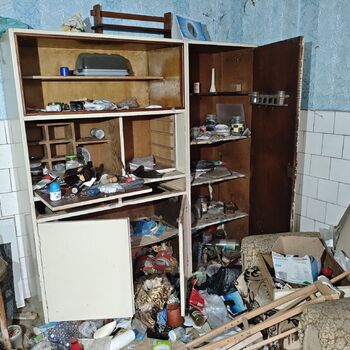 What happened here? The abandoned, well-preserved farmstead of Mr. Václav...