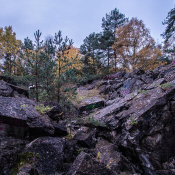 Bunkr/hangár pro prototypy ve druhé světové válce